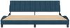 Doppelbett, Bettgestell Modernen ohne Matratze Blau 200x200 cm Samt d1856e Bild 5