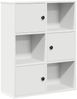 vidaXL Bücherregal Weiß 60x24x76,5 cm Holzwerkstoff 860382 Bild 2