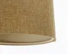 BPS Koncept 0T0-014-15w30 Hängeleuchte BOHO ELEGANT E27 1x40W Stoff strukturiert auf PVC-Kunststoff braun H:102cm Ø15cm dimmbar Bild 3