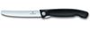 Victorinox Swiss Classic faltbares Gemüsemesser Wellenschliff (11 cm), Schwarz Bild 3