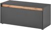 INOSIGN Schuhbank GIRON/ CiTY, Schuhschrank mit Klappe, Sitzbank in Wotan Eiche, viel Stauraum, Platz für ca. 8 Paar Schuhe, 100 cm breit Bild 3
