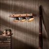 Lightbox Hängelampe 3 flammig Pendelleuchte für Esstische Köpfe schwenkbar 70cm Breite in der Höhe kürzbar 3x E27 Metall/Holz, schwarz stahl/holz Bild 3