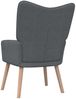 vidaXL Relaxsessel Dunkelgrau Stoff [327920] Bild 5