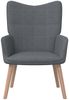 vidaXL Relaxsessel Dunkelgrau Stoff [327920] Bild 3