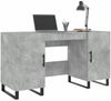 vidaXL Schreibtisch Betongrau 140x50x75 cm Holzwerkstoff 829576 Bild 3