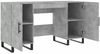 vidaXL Schreibtisch Betongrau 140x50x75 cm Holzwerkstoff 829576 Bild 5