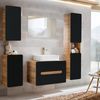 Badezimmerspiegel 60 cm LUTON-56 Wotan Eiche Nb. Nb. B/H/T ca. 60/80/2 cm Bild 4