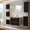 Badezimmerspiegel 60 cm LUTON-56 Wotan Eiche Nb. Nb. B/H/T ca. 60/80/2 cm Bild 5