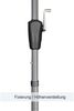 Derby by Doppler Sonnenschirm / Kurbelschirm "Basic Lift neo 210 x 140", umbra, 210 x 140 cm Bild 3