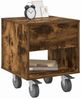 vidaXL Nachttisch 2 pcs Geräucherte Eiche 40,5 x 40 x 48 cm 891065 Bild 3