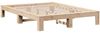 vidaXL Massivholzbett ohne Matratze 135x190 cm Kiefernholz 3308747 Bild 3