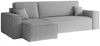 Kaiser Möbel Ecksofa mit schlaffunktion und bettkasten, Eckcouch L-Form BEST stoff Verita, Mit Schlaffunktion, Bettzeugkapazität, universell Bild 2