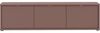 Forte ALICE SPRINGS TV-Schrank 150 160, modernes Lowboard mit 3 Türen, Wohnzimmer, Holzwerkstoff, Terrakotta, 154,2 cm breit x 41,5 cm hoch x 34,9 cm tief Bild 2