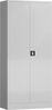 Aktenschrank Metallschrank mit 2 Türen, 4 Fachböden 1800 x 800 x 380 mm lichtgrau Bild 4