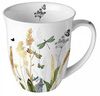 Ambiente Luxury Paper Products Becher Blumen, Pflanzen, Pfingstrosen, Rosen, Mug Tee/Kaffee Tasse, Porzellan, Sommmer/Frühling Motive - Ideal Als Geschenk Bild 4