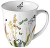 Ambiente Luxury Paper Products Becher Blumen, Pflanzen, Pfingstrosen, Rosen, Mug Tee/Kaffee Tasse, Porzellan, Sommmer/Frühling Motive - Ideal Als Geschenk Bild 2