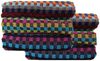 KH-Haushaltshandel Handtuch Frottier Grubentuch, 50x90 cm, Multicolor kariert, Handtuch, Baumwolle, Frottier (6-St), 6er Packung, robustes Zwirn Frottee Bild 2