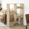 vidaXL Raumteiler Sonoma-Eiche 100x33x135 cm Holzwerkstoff 3309557 Bild 3