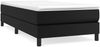 vidaXL Polsterbett Schwarz 100x200 cm Kunstleder [3120682] Bild 2