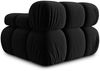 Micadoni Eckmodul Bellis Rechts Samt Bluvel Schwarz Bild 4