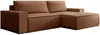Vente-unique - AMELIA Sofa Stoff Braun - B 167 cm x H 85 cm x L 267 cm Bild 3