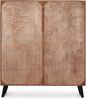 Highboard Rasil aus Akazienholz, handgefertigte Schnitzereien, klassisch, natur, 145 cm breit Bild 4