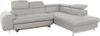 COTTA Ecksofa Chef L-Form, mit Kopfteilverstellung, edle Metallkufen, wahlweise mit Bettfunktion Bild 2