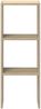 vidaXL Bücherregal Stapelbar Sonoma-Eiche 30x30x80 cm Holzwerkstoff 858807 Bild 4
