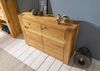 Sideboard Wildeiche 123x40x85 natur geölt KENT #130 Bild 2