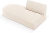 Micadoni 2-Sitzer Sitzmodul offen Miley Links Chenille Eden Elfenbein Bild 3