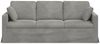 vidaXL Sofa Hellgrau 198 x 78 x 80 cm Samt 42024431 Bild 4