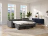Vente-unique - VIZIR Sofa Stoff Grau - B 223 cm152 cm x H 110 cm95 cm x L 282 cm Bild 3