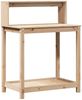 vidaXL Pflanztisch mit Ablagen 82,5x50x109,5 cm Massivholz Kiefer 832407 Bild 2