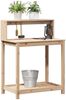 vidaXL Pflanztisch mit Ablagen 82,5x50x109,5 cm Massivholz Kiefer 832407 Bild 4