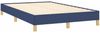 vidaXL Boxspringbett mit Matratze Blau 120x190 cm Stoff 3269670 Bild 4