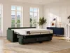 Vente-unique - CALIFE Sofa Stoff Grün - B 223 cm94 cm x H 99 cm x L 170 cm Bild 2