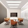 ZMH LED Panel 100x25 Deckenleuchte - Deckenpanel Dimmbar Lang Tageslichtlampe GRB Backlight Farbwechsel Bürolampe Flach Büro 24W Deckenlampe Küchenlampe für Werkstatt Flur Küche Wohnzimmer Bild 5