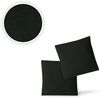 Jersey Kissenbezug, 2er Set, Baumwolle, Schwarz, 80x80 cm Bild 2