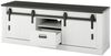 Lowboard Shilo / Sherwood, Holzwerkstoff, Metall, Weiß, 162 x 61 x 43 cm Bild 4
