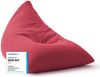 Lumaland 'Interior Line' Sitzsack, Dreieckig, Rot, 150 x 100 x 100 cm, 370 l Bild 2