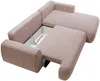 Vente-unique - MONELIA Sofa Stoff ViolettPuderrosa - B 167 cm x H 81 cm x L 270 cm Bild 5