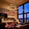 s.luce LED Ring Hängeleuchte 5-flammig Exzentrisch Gold Ø 120 | 100 | 80 | 60 | 40cm Bild 4