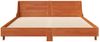 vidaXL Massivholzbett ohne Matratze Wachsbraun 120x190 cm Kiefernholz 850748 Bild 4