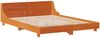 vidaXL Massivholzbett ohne Matratze Wachsbraun 120x190 cm Kiefernholz 850748 Bild 3