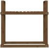 vidaXL Kaminholzregal Honigbraun 110x35x108,5 cm Massivholz Kiefer 823860 Bild 5