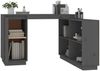 vidaXL Schreibtisch Grau 110x50x75 cm Massivholz Kiefer 814506 Bild 5