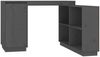vidaXL Schreibtisch Grau 110x50x75 cm Massivholz Kiefer 814506 Bild 2