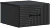 vidaXL Wandmontierter Nachttisch 2 pcs Schwarz 34,5 x 33 x 20 cm 898598 Bild 3