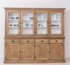 Großer Landhausstil Buffetschrank braun-weiß Bild 2