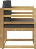 vidaXL 2 Stück Outdoor-Sofagarnitur Polyester Weiß und Anthrazit 3438961 Bild 4